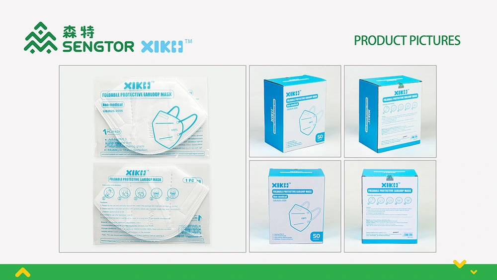 Health Protective Disposable KN95 FFP2 N95 Face Dust Mask