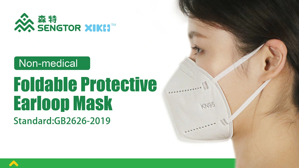 Health Protective Disposable KN95 FFP2 N95 Face Dust Mask