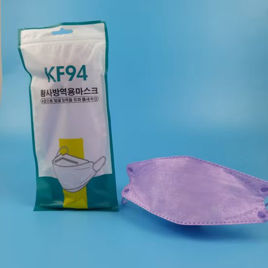 Лидер продаж Kf94 маска для лица 4-слойная цветная 3D корейская маска Kf94 одноразовая ива для гражданской безопасности для взрослых